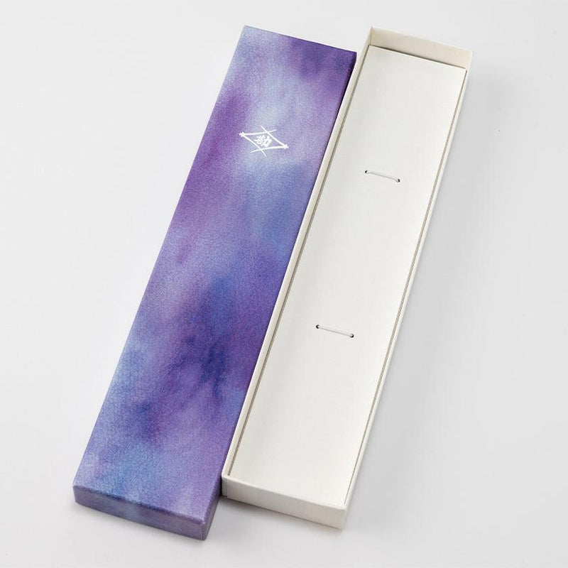 【ギフトボックス】1膳用 (紫) | 若狭塗 | 箸蔵まつかん