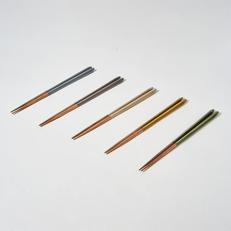 【箸】UTSUWATO 三角 23cm (食洗機対応) | 若狭塗 | 箸蔵まつかん