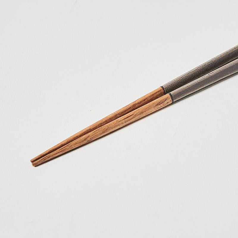 【箸】UTSUWATO 三角 23cm (食洗機対応) | 若狭塗 | 箸蔵まつかん