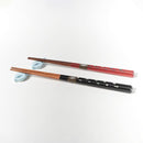 【夫婦箸】貝しおりペア 落雁箸置き付 | 若狭の塗箸 | 箸蔵まつかん