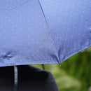 【雨傘】紳士 ピンドット 折りたたみ (ネイビー) | 東京洋傘 | 宮内庁御用達 前原光榮傘商店