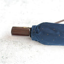 【雨傘】紳士 ピンドット 折りたたみ (ネイビー) | 東京洋傘 | 宮内庁御用達 前原光榮傘商店