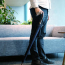 【雨傘】紳士 チェス ロング カーボン (ネイビー) | 東京洋傘 | 宮内庁御用達 前原光榮傘商店