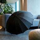 【雨傘】紳士 チェス ロング カーボン (ブラック) | 東京洋傘 | 宮内庁御用達 前原光榮傘商店