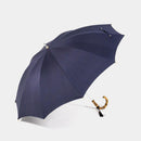 【晴雨兼用傘】婦人 シャンタン ショート (ネイビー) | 東京洋傘 | 宮内庁御用達 前原光榮傘商店