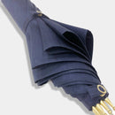 【晴雨兼用傘】婦人 シャンタン ショート (ネイビー) | 東京洋傘 | 宮内庁御用達 前原光榮傘商店