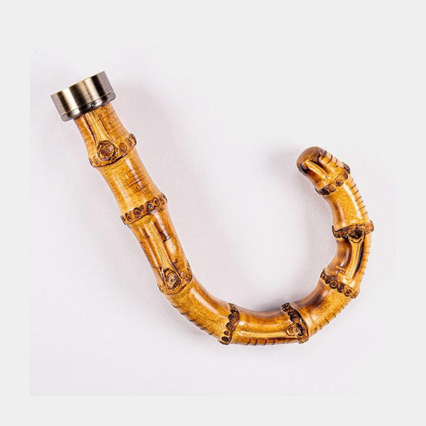 【オプション】紳士 ロング用の手元 寒竹 (BBG) | 東京洋傘 | 宮内庁御用達 前原光榮傘商店・専用