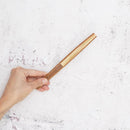 【扇子】女持 箔 橙緑 本煤竹 | 江戸扇子｜雲錦堂 深津扇子店