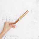 【扇子】女持 箔 紫桃 本煤竹 | 江戸扇子｜雲錦堂 深津扇子店