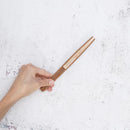 【扇子】女持 箔 金桃 本煤竹 | 江戸扇子｜雲錦堂 深津扇子店