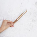 【扇子】女持 箔 金白 本煤竹 | 江戸扇子｜雲錦堂 深津扇子店