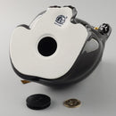 【招き猫】へそくりの招き猫 弍号 黒丸 | 肥前吉田焼 | Kata Koto