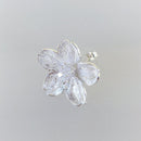 【ピアス】Cherry blossam drop | 銀細工 | CHECOS