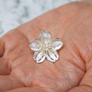 【ピアス】Cherry blossam drop | 銀細工 | CHECOS