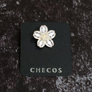 【ピアス】Cherry blossam drop | 銀細工 | CHECOS