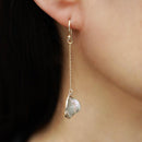 【ピアス】Cherry blossam drop (S) | 銀細工 | CHECOS