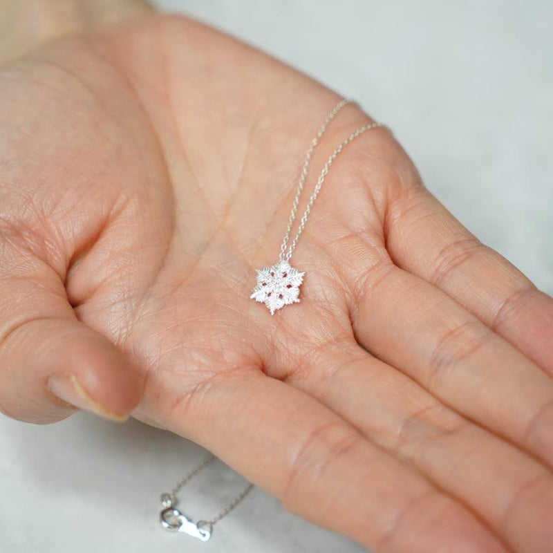 【ネックレス】Snowflake | 銀細工 | CHECOS