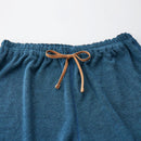 【パジャマ】コットンウールパイル ターコイズ セットアップ