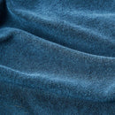 【パジャマ】コットンウールパイル ターコイズ セットアップ