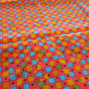 【風呂敷】スクエア レッド｜手捺染