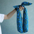 【風呂敷】スクエア ブルー｜手捺染