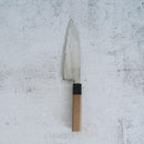 【三徳包丁】165mm Mo.V墨流し ウォールナット柄 | 堺刃物 | 義弘作