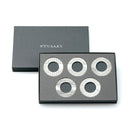 【箸置】輪 (りん) - 5ヶ入 | 高岡銅器 | 能作