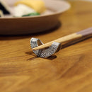 【箸置】輪 (りん) - 5ヶ入 | 高岡銅器 | 能作