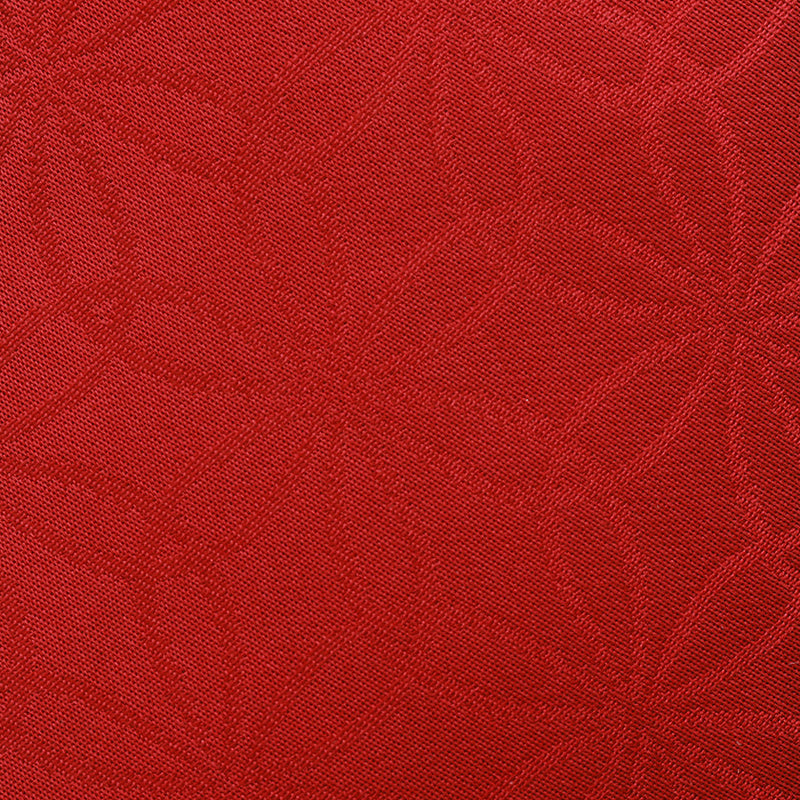 【ネクタイ】衿結 輪ちがい麻の葉 (皆紅色) | 博多織 | OKANO