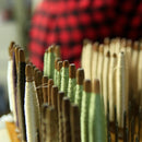 【ネクタイ】衿結 智・玄武 (黒) | 博多織 | OKANO