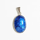 【ペンダント】楕円 透(Suke) 全6色 | 無線銀貼七宝