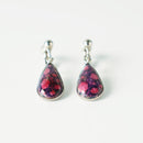 【イヤリング】雫 透 (Suke) 全6色 | 無線銀貼七宝