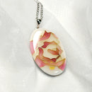 【ペンダント】極上 バラ 赤 | 有線本七宝