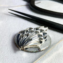 【ペンダント】極上 アゲハ 紺透け | 有線本七宝