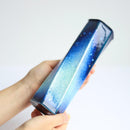 【一輪挿し】六角形 宙(紺) | 無線銀貼七宝