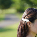 【バレッタ】忍冬唐草彫 シルバー | 尾張仏具