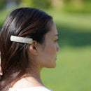 【バレッタ】忍冬唐草彫 シルバー | 尾張仏具