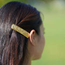 【バレッタ】忍冬唐草彫 ゴールド | 尾張仏具