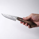 【シースナイフ】黒猪 岩井丈 作 古式鍛錬 静寂 (しじま) Custom Knife | 越前打刃物 | 鍛冶工房いわい