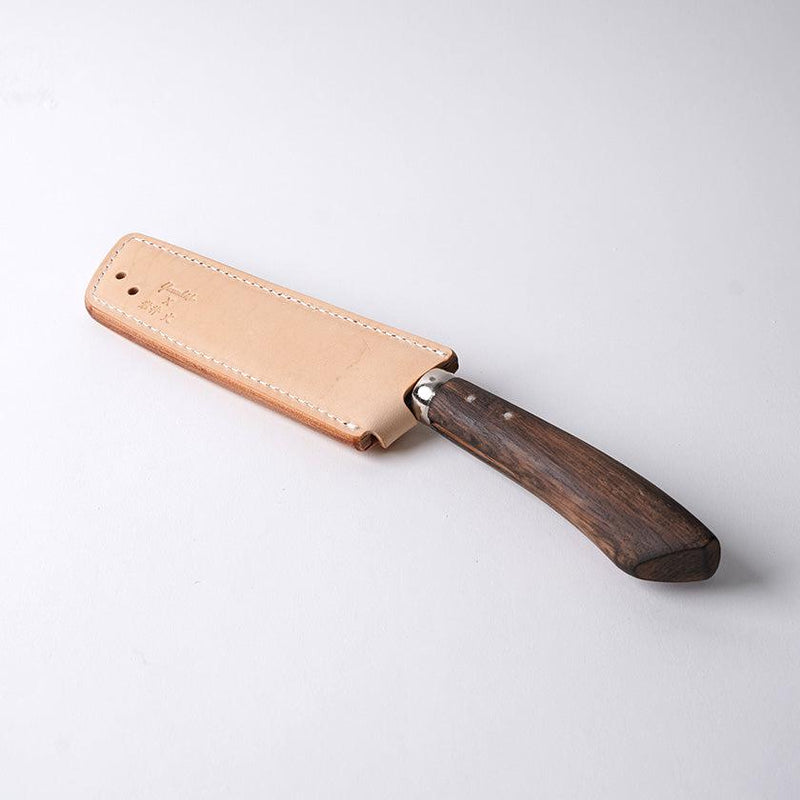 【キャンプナタ】黒猪 岩井丈 作 森閑(しんかん) Custom Knife | 越前打刃物 | 鍛冶工房いわい