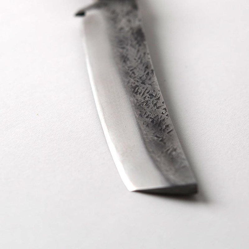 【キャンプナタ】黒猪 岩井丈 作 森閑(しんかん) Custom Knife | 越前打刃物 | 鍛冶工房いわい