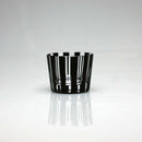 【江戸切子】KUROCO ストライプ ぐいのみ