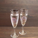 【シャンパングラス2点セット】冷感 花火 | 丸モ高木陶器