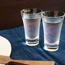 【天開グラス2点セット】冷感 花火 | 丸モ高木陶器