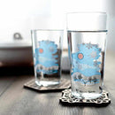 【タンブラーグラス2点セット】冷感 雪結晶 | 丸モ高木陶器