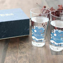 【タンブラーグラス2点セット】冷感 雪結晶 | 丸モ高木陶器
