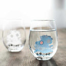 【フリーグラス】冷感 雪結晶 | 丸モ高木陶器