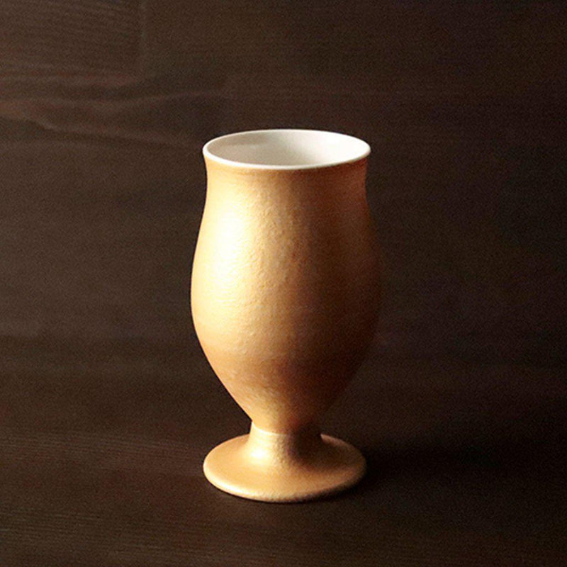 【ビアカップ】Gold Beer 陶Glass | 美濃焼 | 丸モ高木陶器