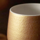 【ワインカップ】Gold Wine 陶Glass | 美濃焼 | 丸モ高木陶器