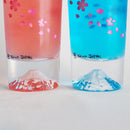 【タンブラー】冷感桜舞富士山 | 美濃焼 | 丸モ高木陶器